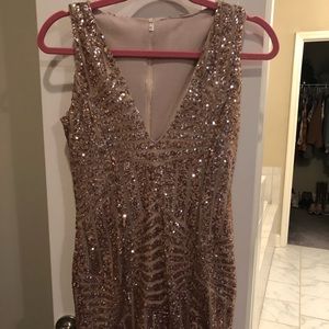 2 sequin party dresses
